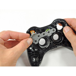 Замена передней панели беспроводного контроллера Xbox 360